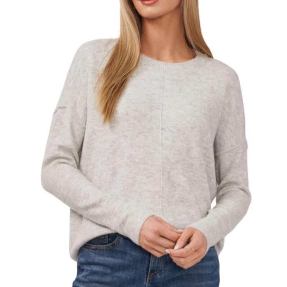 🌟ACCEPTING ALL OFFERS Vince Camuto Light Gray Knit Sweater, Women's Small